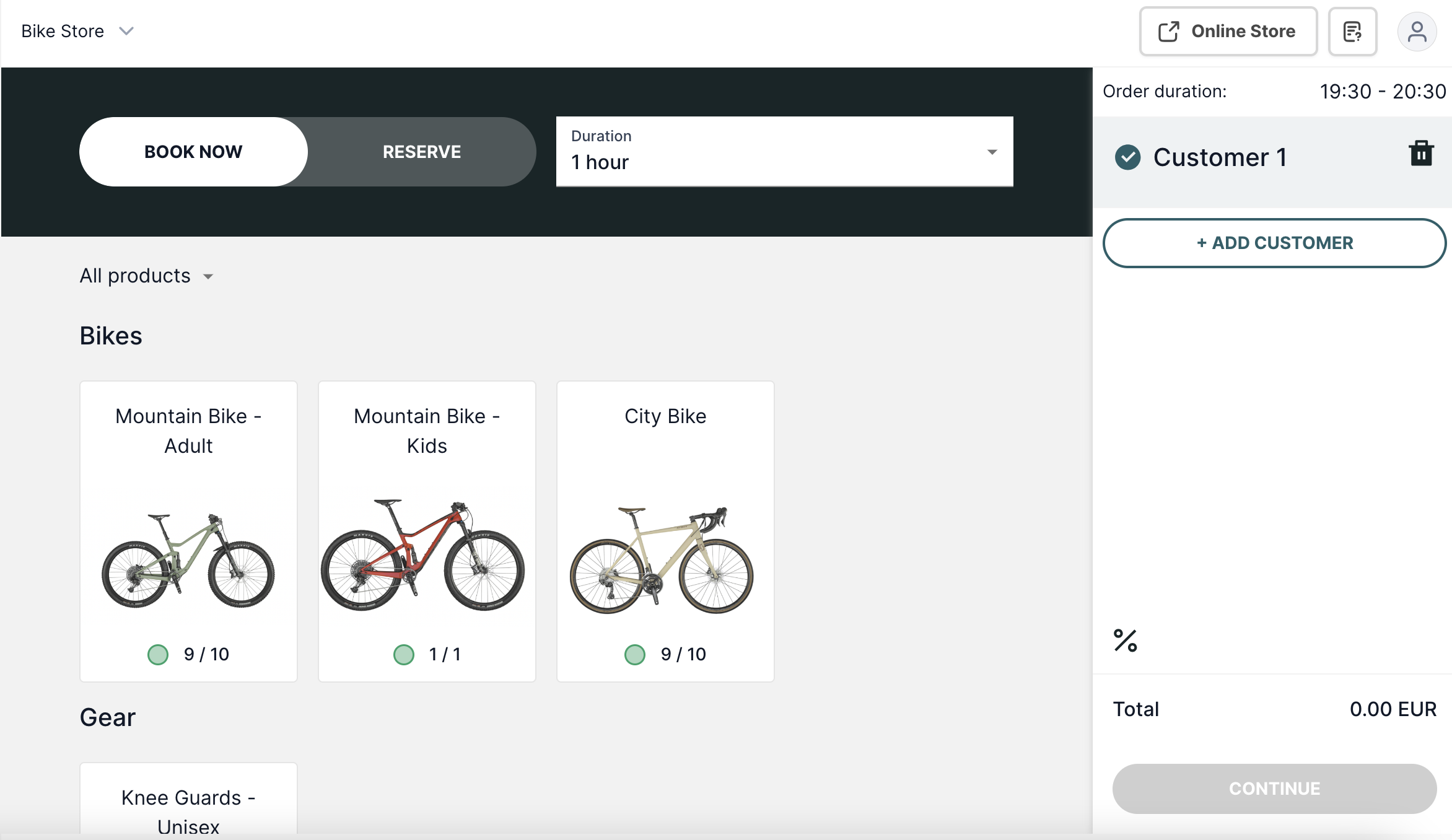 screenshot of Twice Commerce